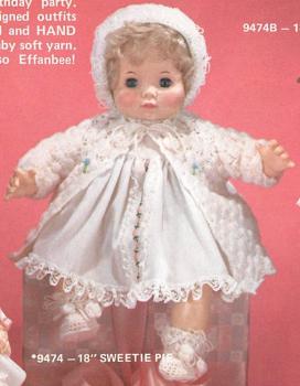 Effanbee - Sweetie Pie - Crochet Classics - Caucasian - кукла
